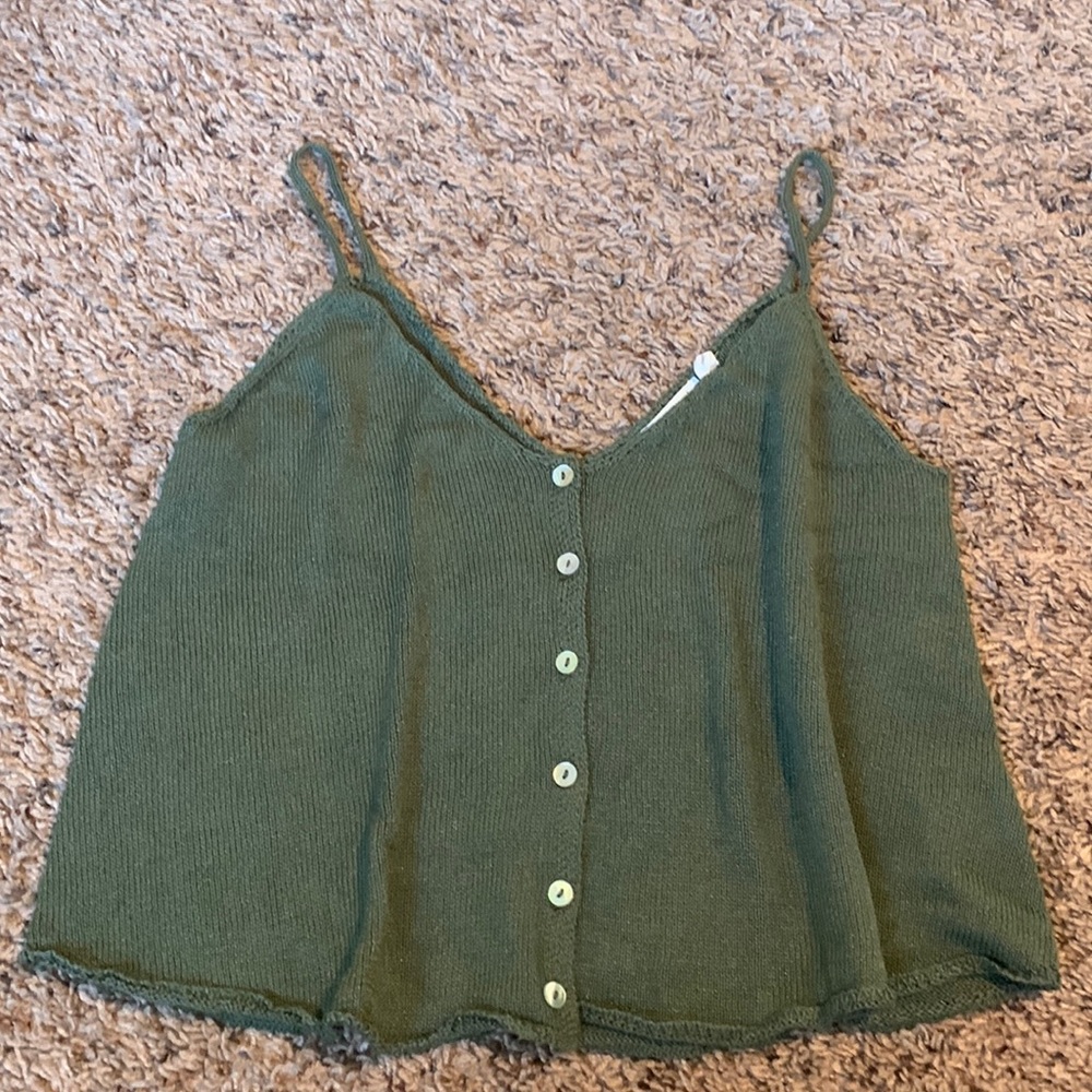 Cropped tank top